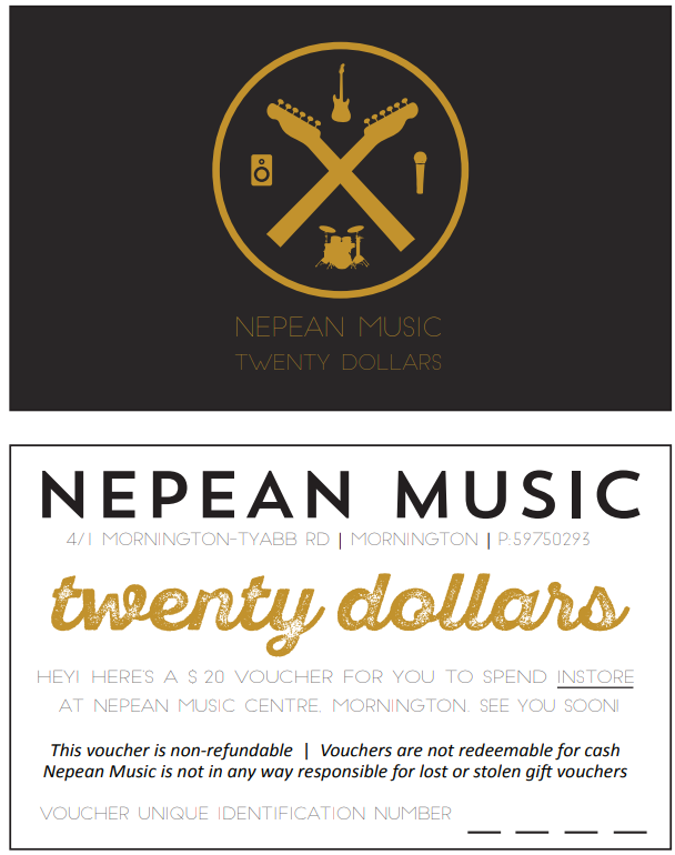 Gift Voucher | $20 | In-Store Gift Voucher | $20 | In-Store